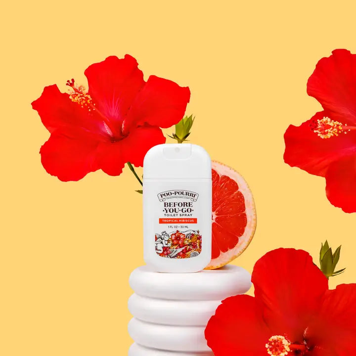 Poo~Pourri - 1oz Pocket Sprayer - Tropical Hibiscus
