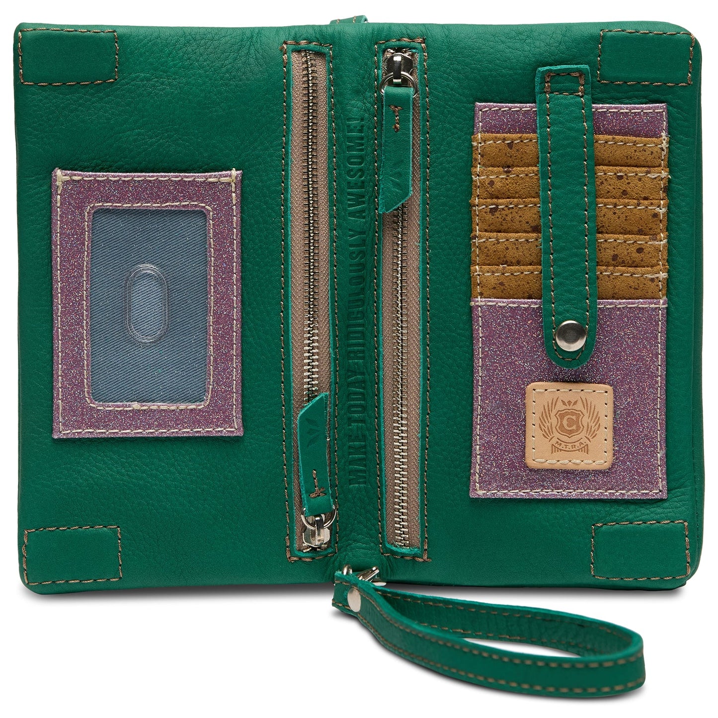 CONSUELA Uptown Crossbody, Teal