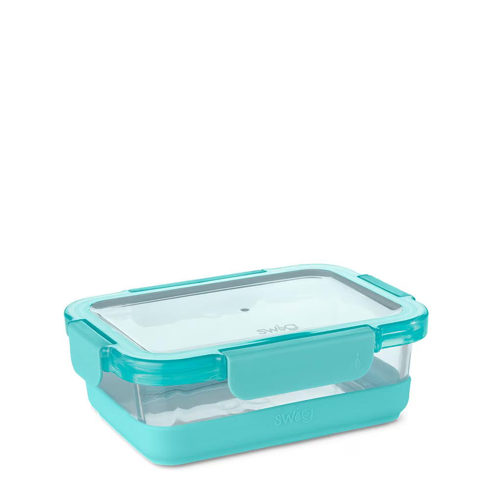 Swig Life Aqua 3pc Glass Food Storage Set (Medium)