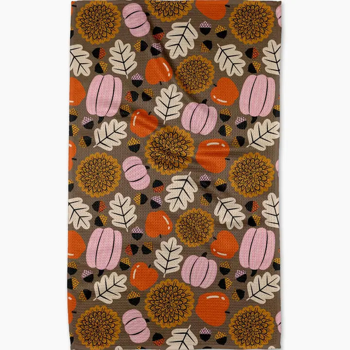 Geometry Crisp and Cozy Tea Towel