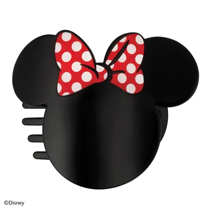 Teleties Disney: Minnie Mouse Shaped | Large | Flat Hair Clip