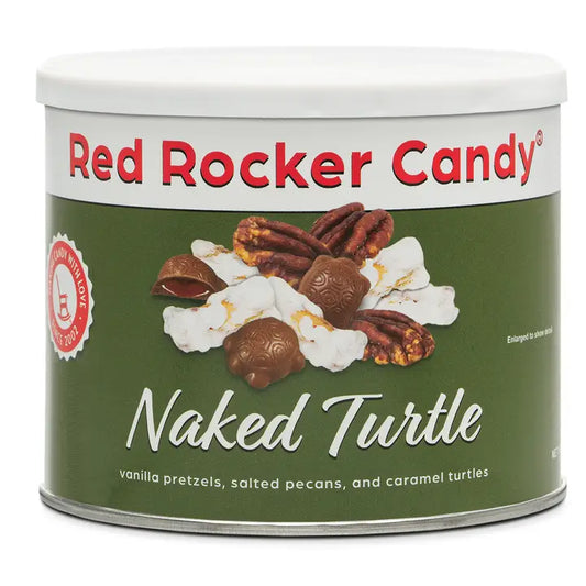 Virginia Diner, Inc. Red Rocker Candy-Naked Turtle - 8 oz.