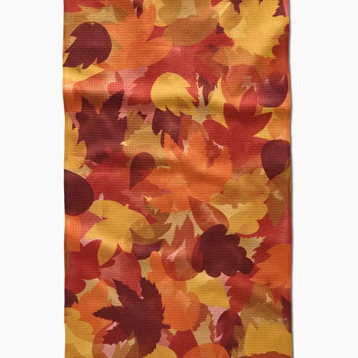Geometry Watercolor Fallen Leaves