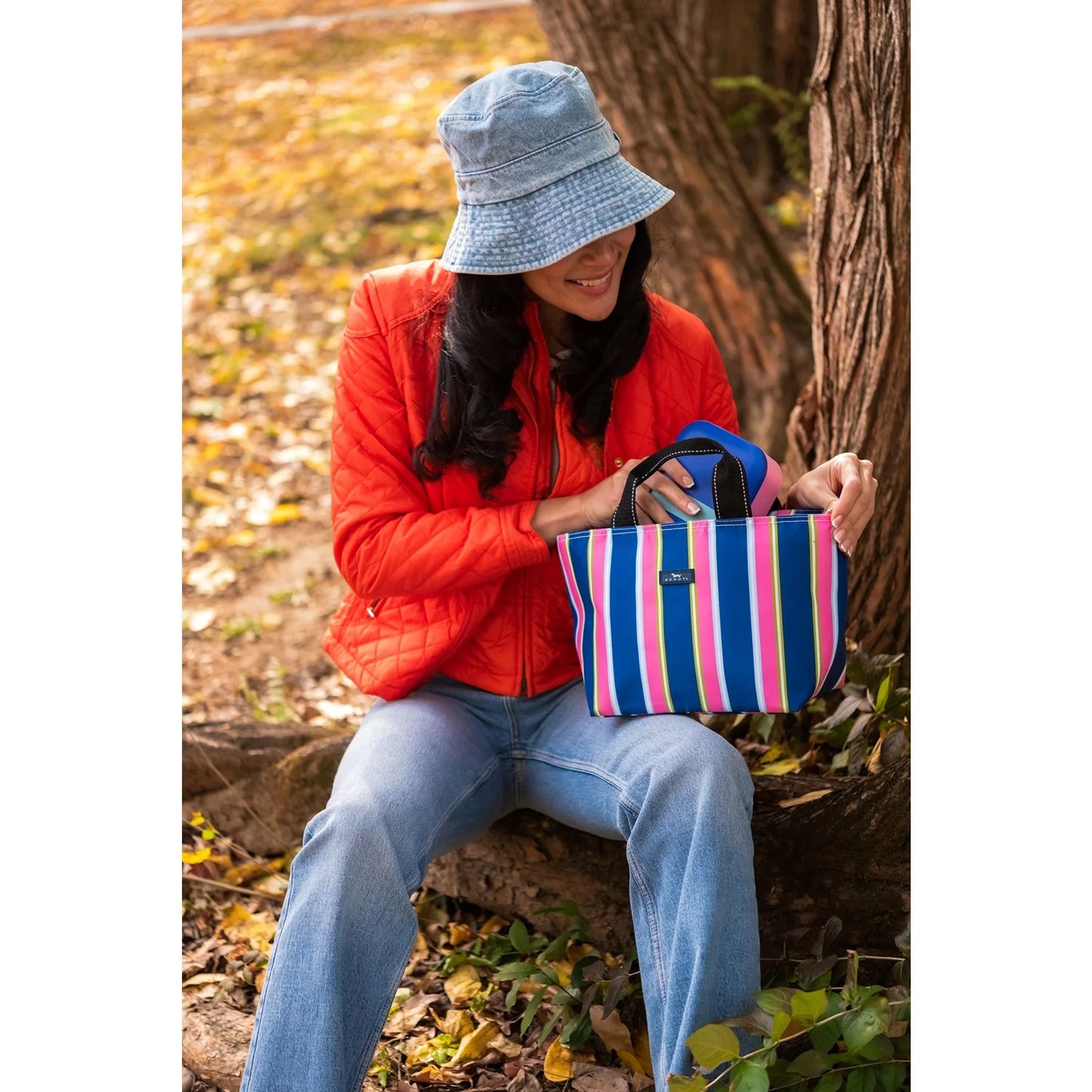 SCOUT NOONER LUNCH BAG - PREPPY HOUR