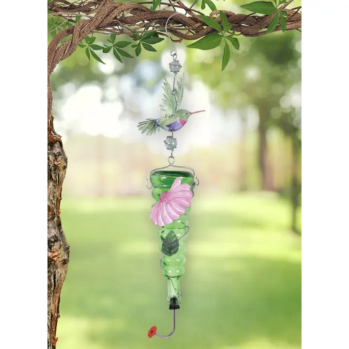 Sunset Vista Designs Painted Gardens Hummingbird Feeder