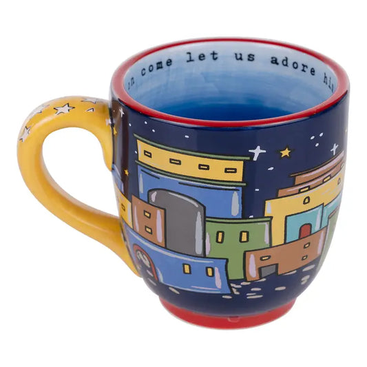 Glory Haus Colorful Nativity Jumbo Mug