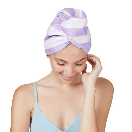 Dock & Bay Hair Wrap - Quick Dry Hair Towel - Lombok Lilac