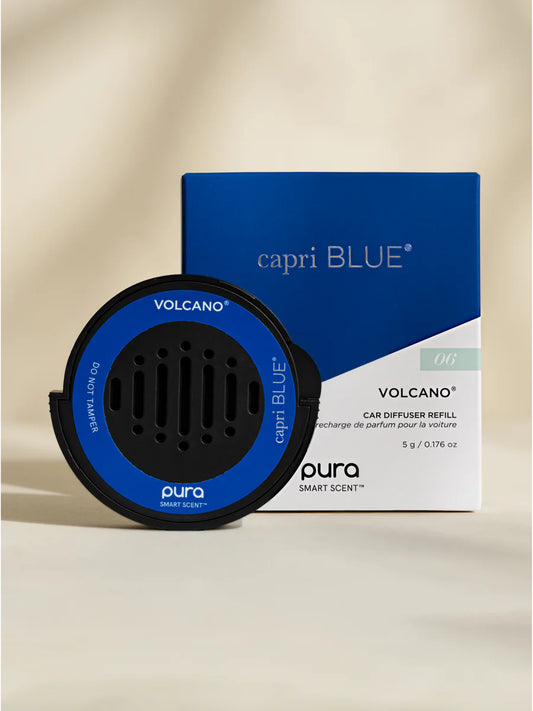 Pura Car Diffuser Refill capri BLUE Volcano