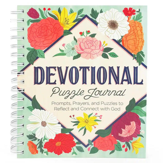 Devotional Puzzle Journal Religious God Puzzle Gift Book