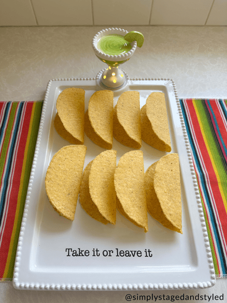 MUD PIE LIGHT-UP ACCESSORY PLATTER
