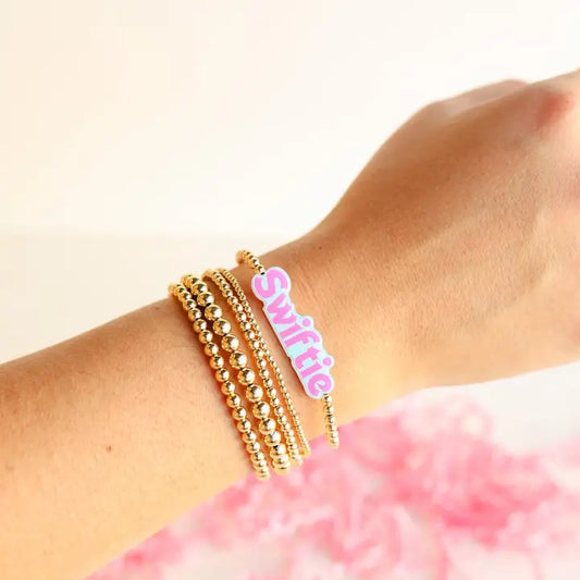 Beaded Blondes Swiftie Bb Bead Bracelet