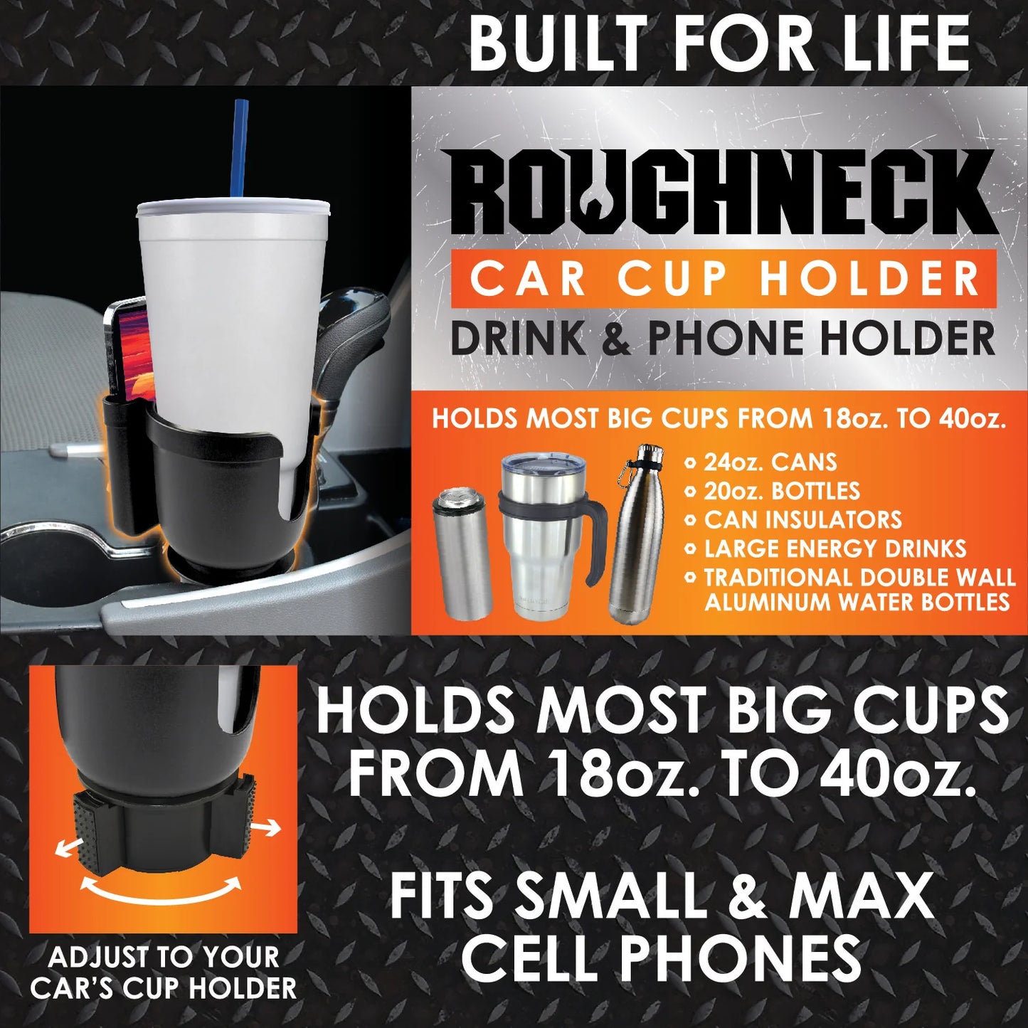 ROUGHNECK CUP CELL PHONE HOLDER