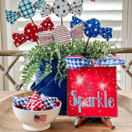 The Round Top Collection Mini Free To Sparkle Print