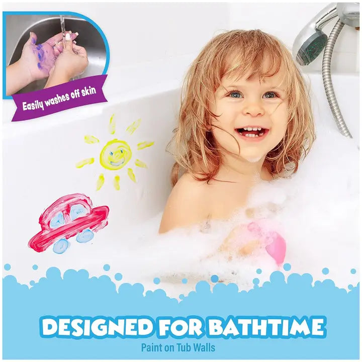 Tub Works® Bath Paint Soap Bath Toy, Neon