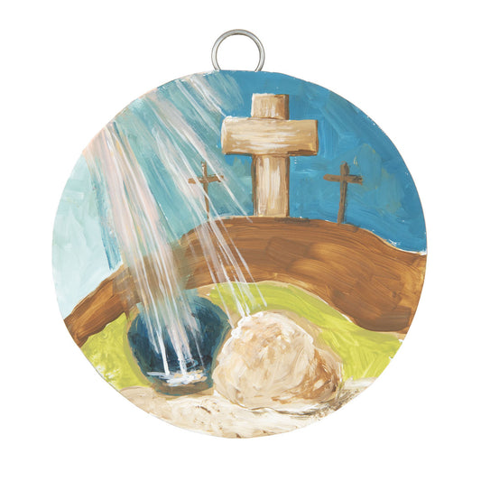 The Round Top Collection Mini Crosses On a Hill Charm