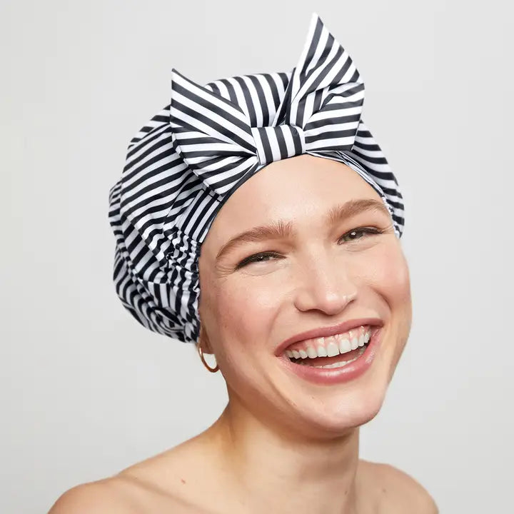 Kitsch Luxury Shower Cap - Stripes