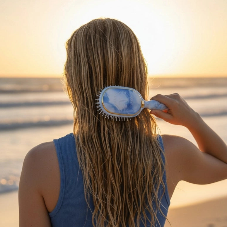 Teleties Mini Detangler Brush | Medium | Tide & True