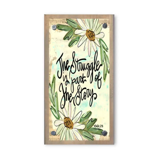 Baxter & Me Struggle Story Driftwood Happy Block