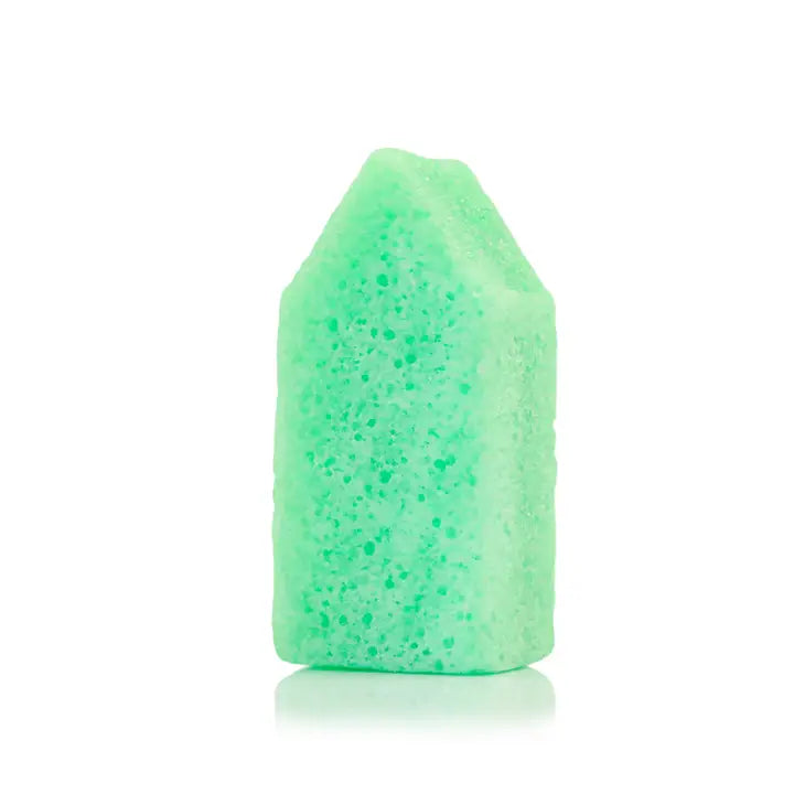 Spongelle Sea Green Bubbles Body Buffer | Crayola X Spongellé | Crayon