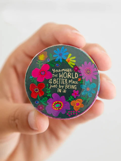 Natural Life So Soft Expanding Washcloth-You Make The World Better