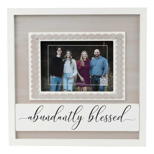 Glory Haus Abundantly Blessed Frame