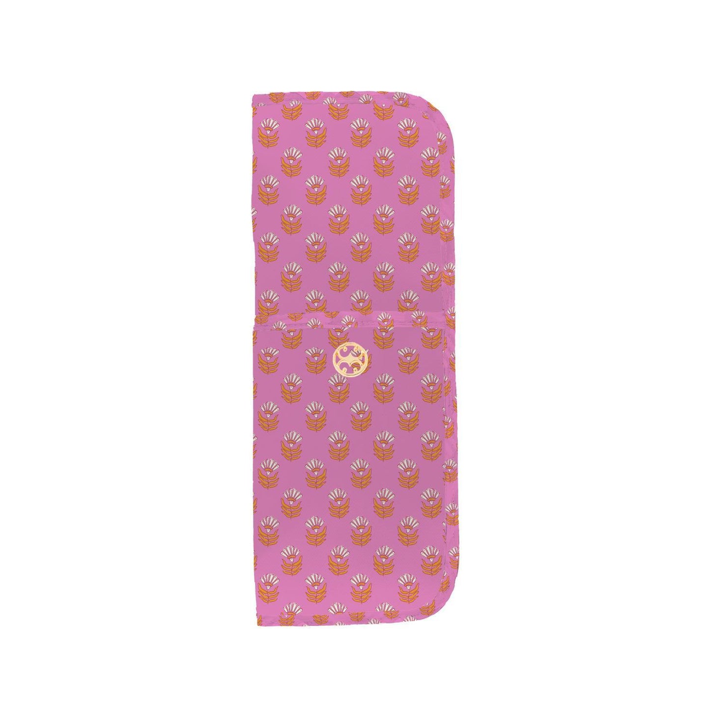 Mary Square  Hot Tools Cover Pink Floral Block