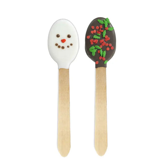 Melville Candy Company Holiday Chocolate-Dipped Spoons - (6ct)