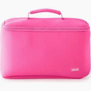 Kusshi Large Neoprene Train Case-French Pink/ Sherbert
