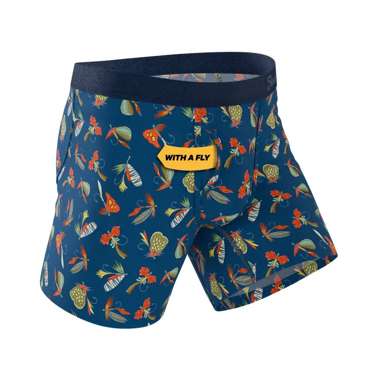 Shinesty The Dry Fly | Fly Fishing Ball Hammock® Pouch Underwear with Fly