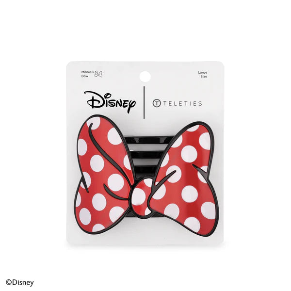 Teleties Disney: Minnie's Bow Large Flat Hair Clip