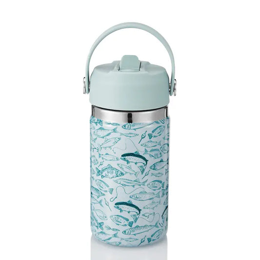 Jane Marie Kids Gone Fishin' 12 oz. Bottle with Straw Cap