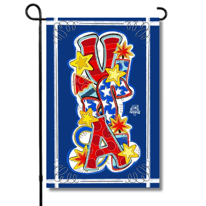 DK Designs USA Freedom Garden Glam