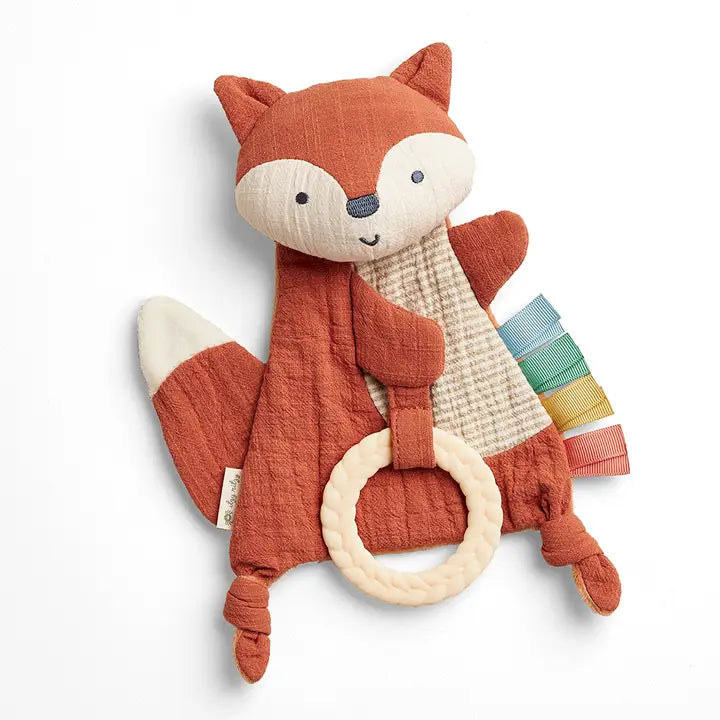 Itzy Ritzy Fox Bitzy Crinkle™ Sensory Toy with Teether