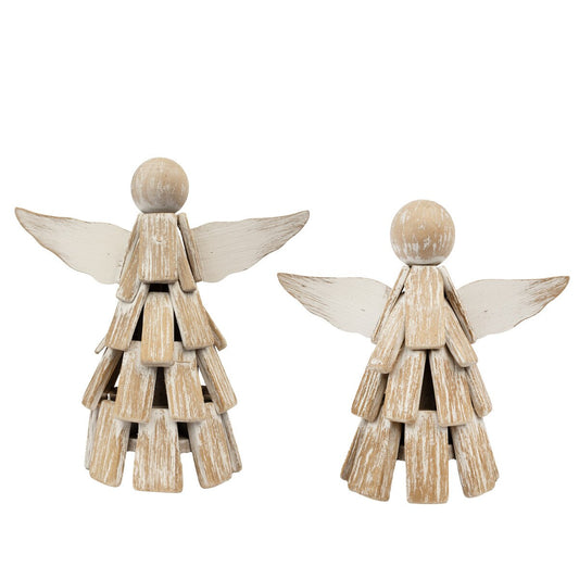 The Round Top Collection Wood Angels