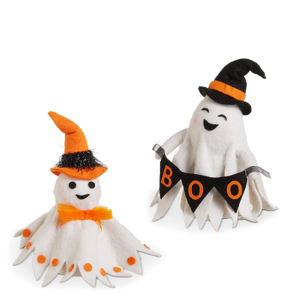 RAZ Imports 9" Felt Halloween Ghost