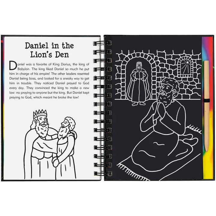Bible Stories Scratch and Sketch