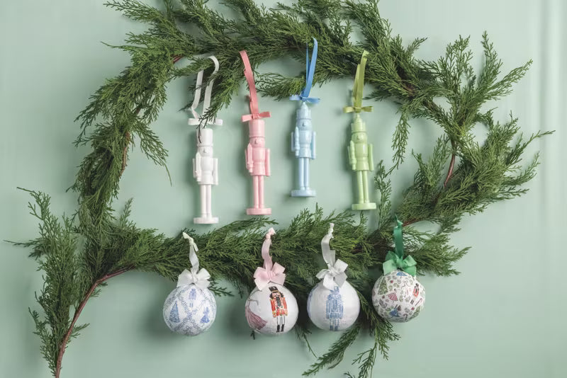 MUD PIE NUTCRACKER PAPER-MACHÉ ORNAMENT