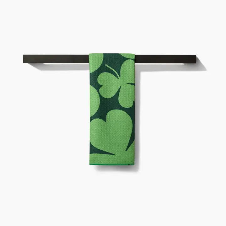 Geometry Clever Clover Tea Towel