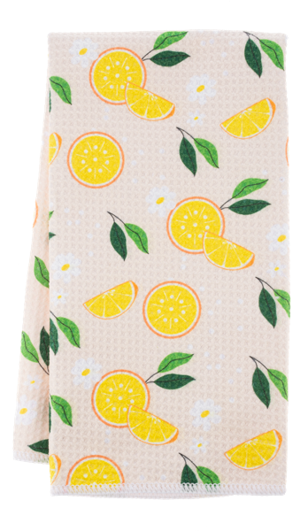 Fruit Sponge & Kitchen Towel Set
