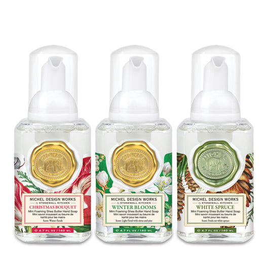 Michel Design Works Winter Scents Mini Foaming Hand Soap Set