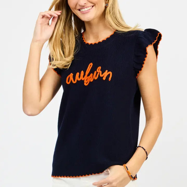 Mary Square Sweater Oakley Auburn