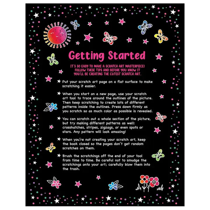 Unicorn Magic Scratch Art & Stickers Activity Pad