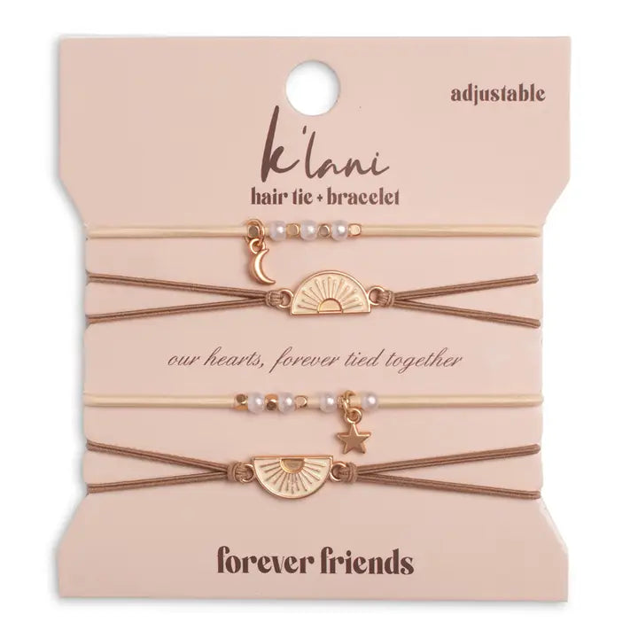 K'Lani Hair Tie Bracelets Forever Friends