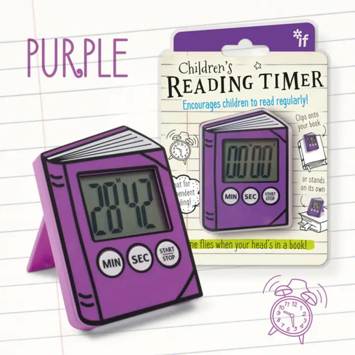 if USA Children's Reading Timer-Purple