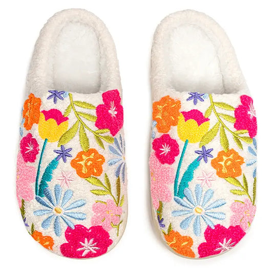 Living Royal Indoor / Outdoor Slippers - Flowers in Bloom