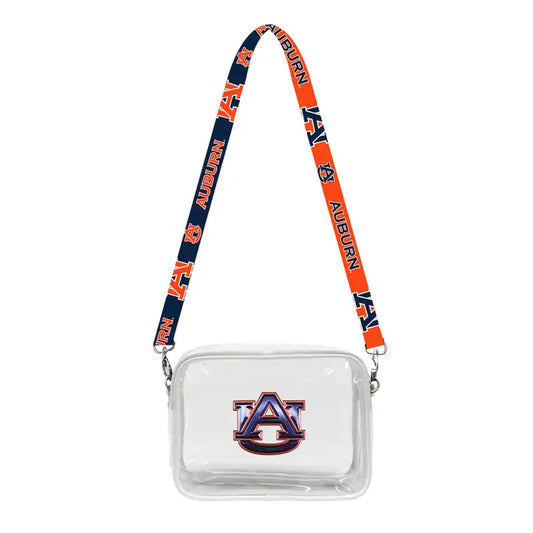 NCAA Auburn Tigers Clear Fanny Fan Purse
