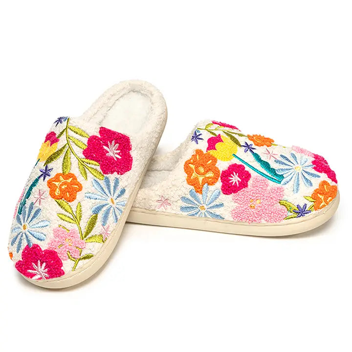 Living Royal Indoor / Outdoor Slippers - Flowers in Bloom