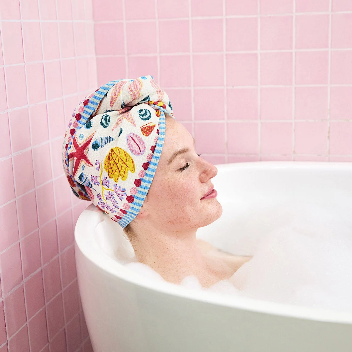 Dock & Bay Hair Wrap SEASHELL SOIREE