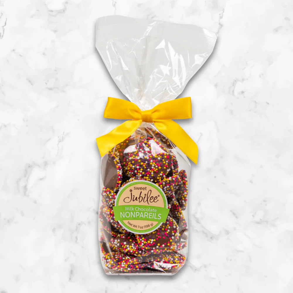 Sweet Jubilee Spring Milk Chocolate Nonpareils