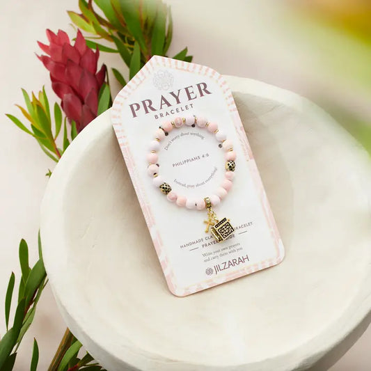 Jilzarah Rose Prayer Bracelet